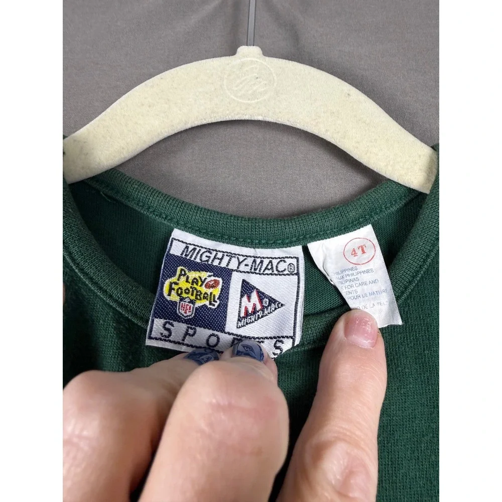 Mighty-Mac Green Bay Packers Dress Kids 4T Green Gold NFL Cheer Skirt
